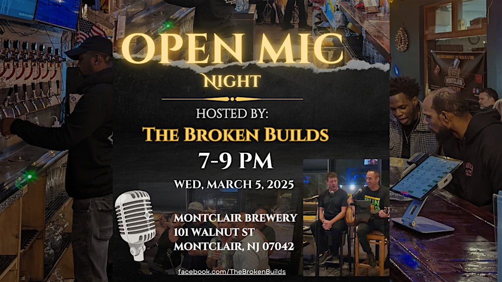 Open Mic at Montclair Brewery