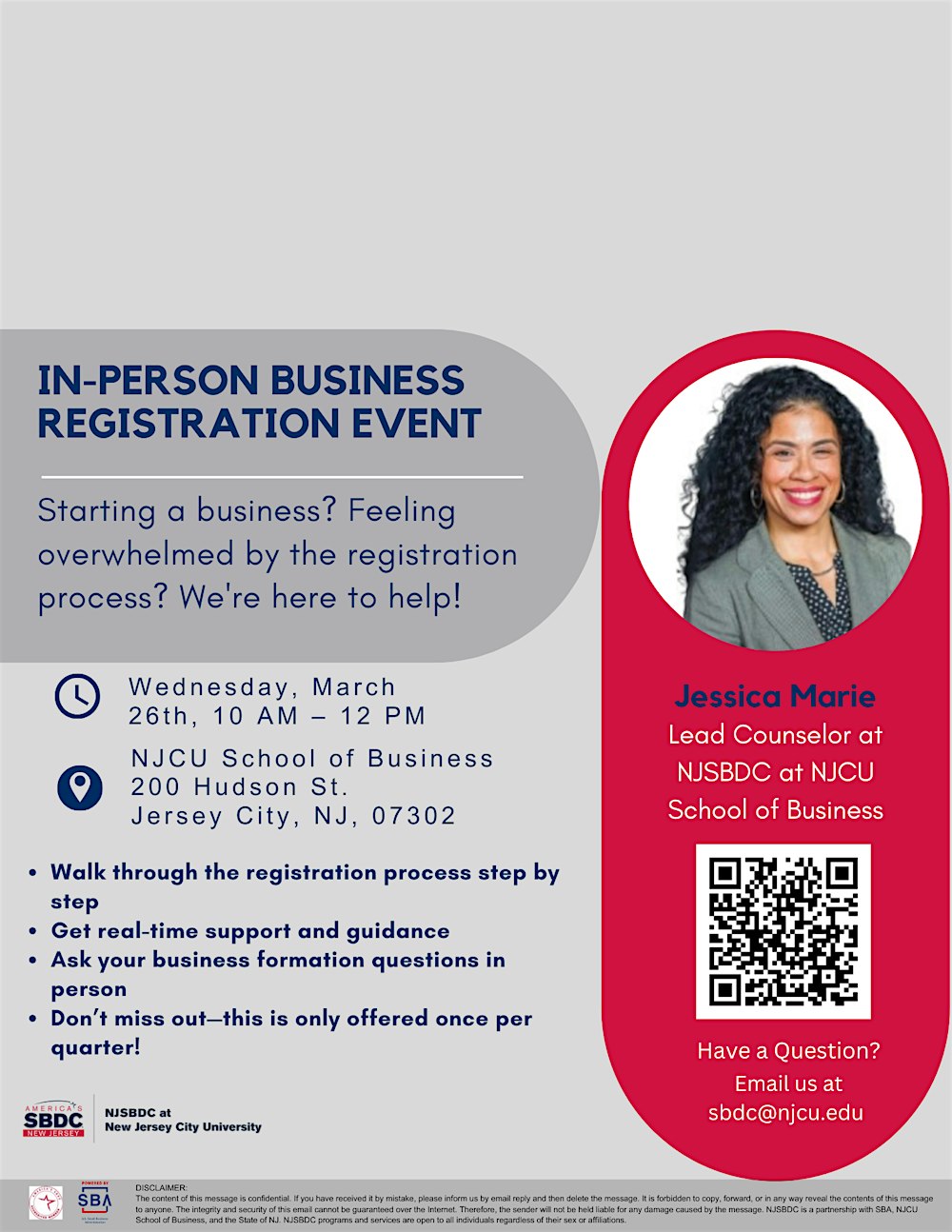 In-Person Business Registration