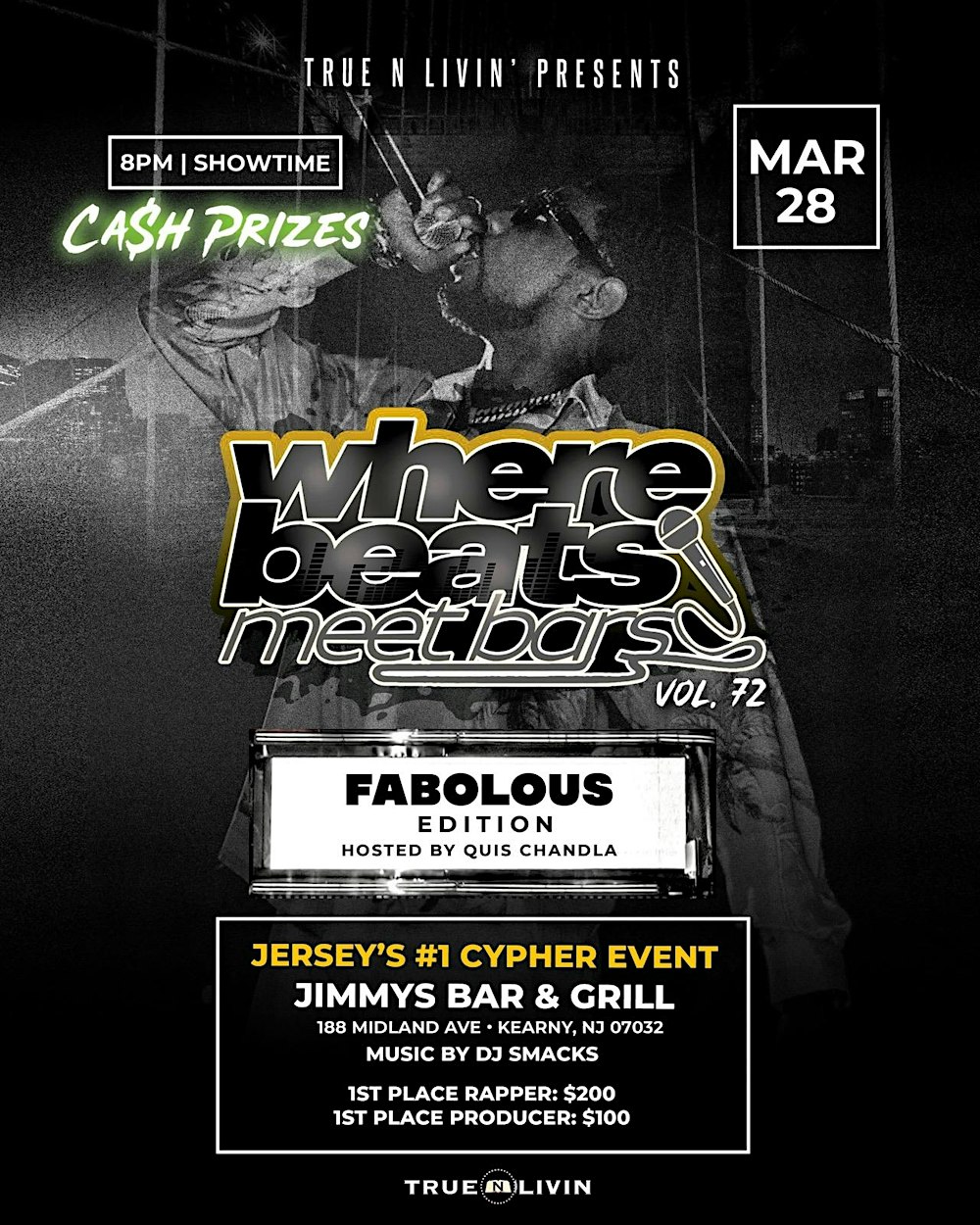 Where Beats Meet Bars™ Vol. 72 - Fabolous Edition