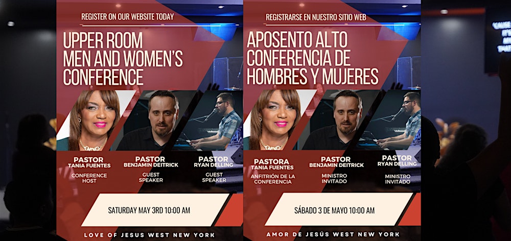 Upper Room Men and Women's Conference | Conferencia de Hombres y Mujeres