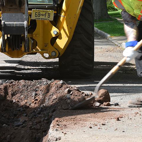 Secaucus Junction Bus Plaza - Road Work