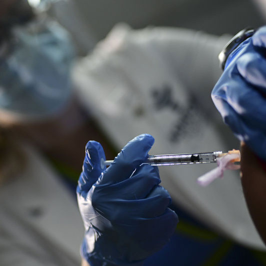 First Vaccines Administered at the Secaucus POD