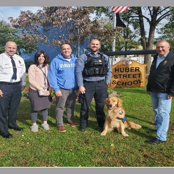 Secaucus Police Therapy Dog Program Partners With Huber Street School