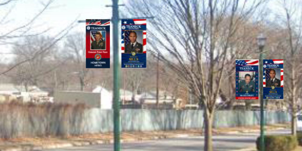 Teaneck Military & Veteran Tribute Banners