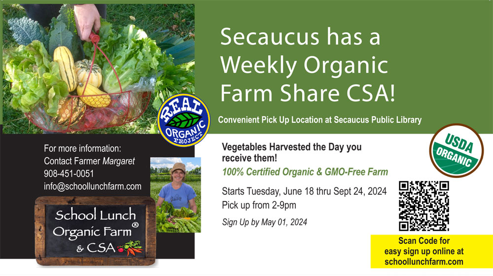 Secaucus School Lunch Farm Program