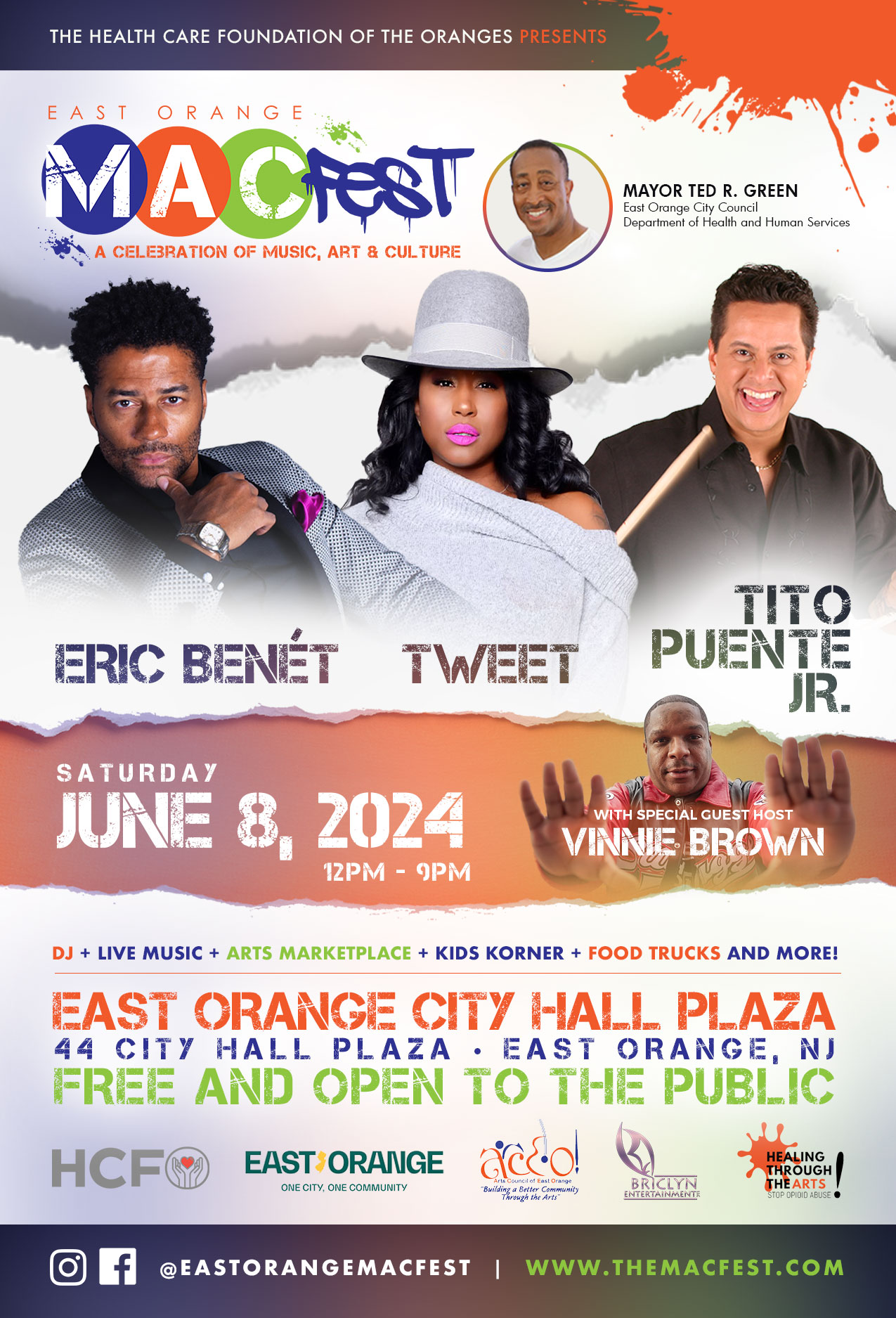 East Orange Celebrates MACFest on Sat, June 8, 2024