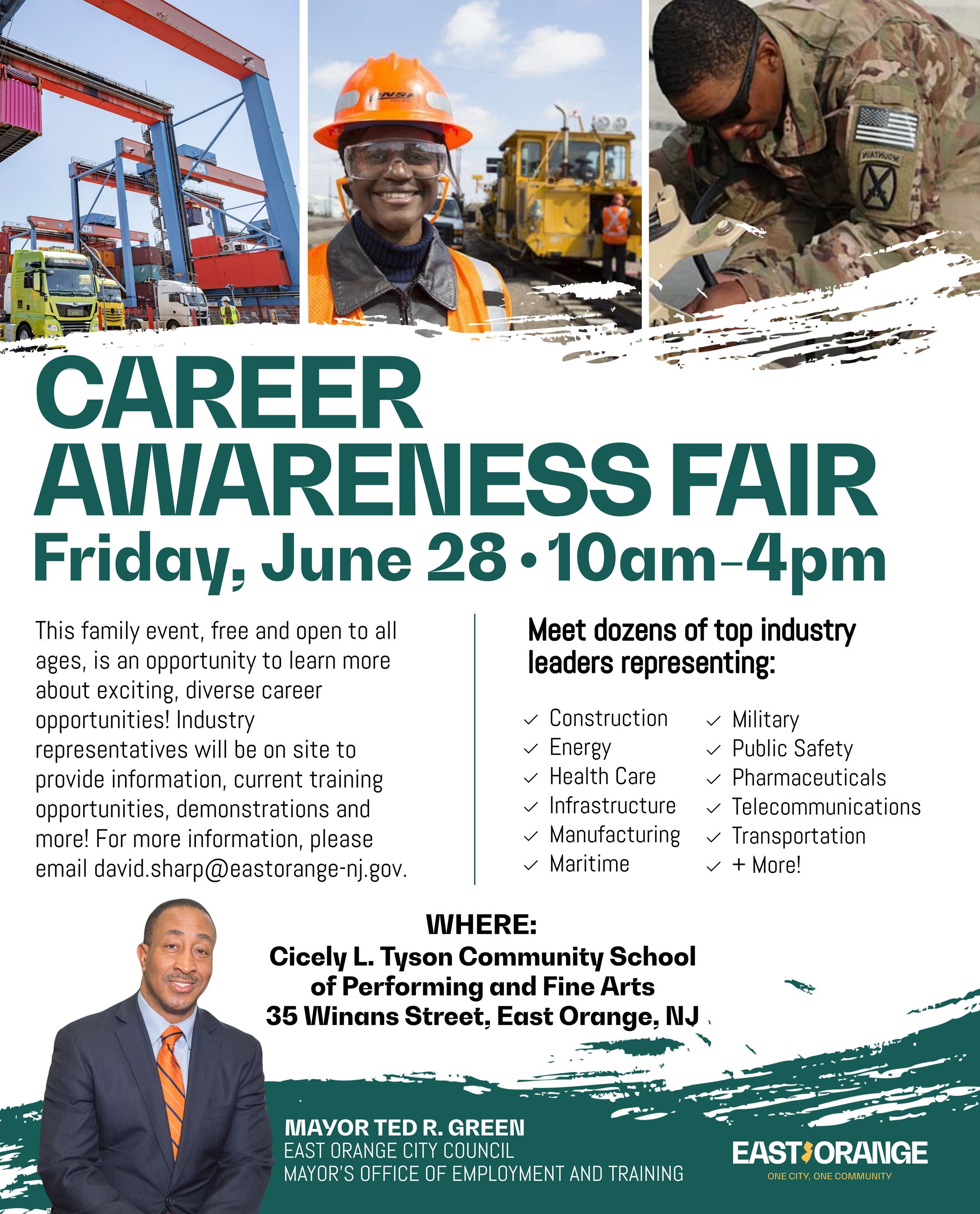 East Orange to Host Career Awareness Fair With In-Demand Industries