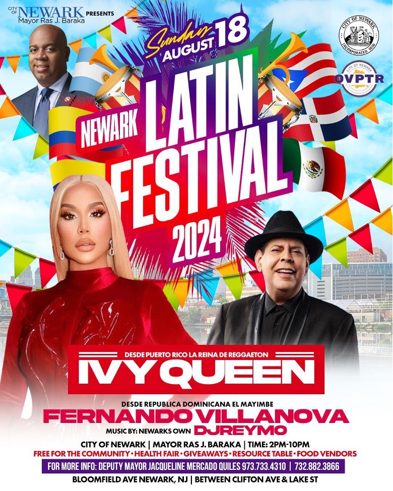 Newark to Host Annual Latin Festival On Sunday, August 18