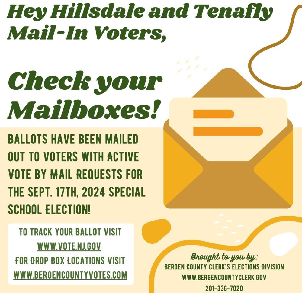 Mail-In Voters, Check Your Mailboxes! - Special School Election