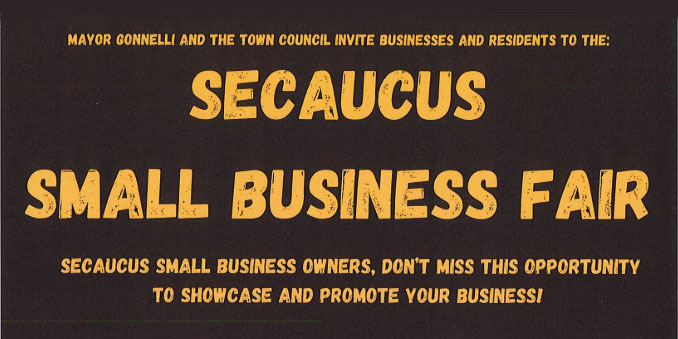 REMINDER: Secaucus Small Business Fair