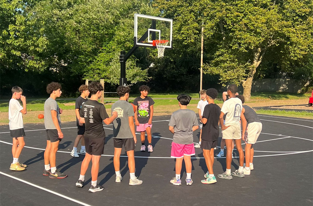 New!  Voorhis Park Basketball Court