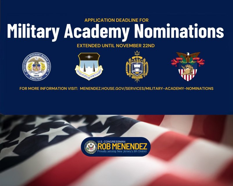 Military Academy Nominations Application