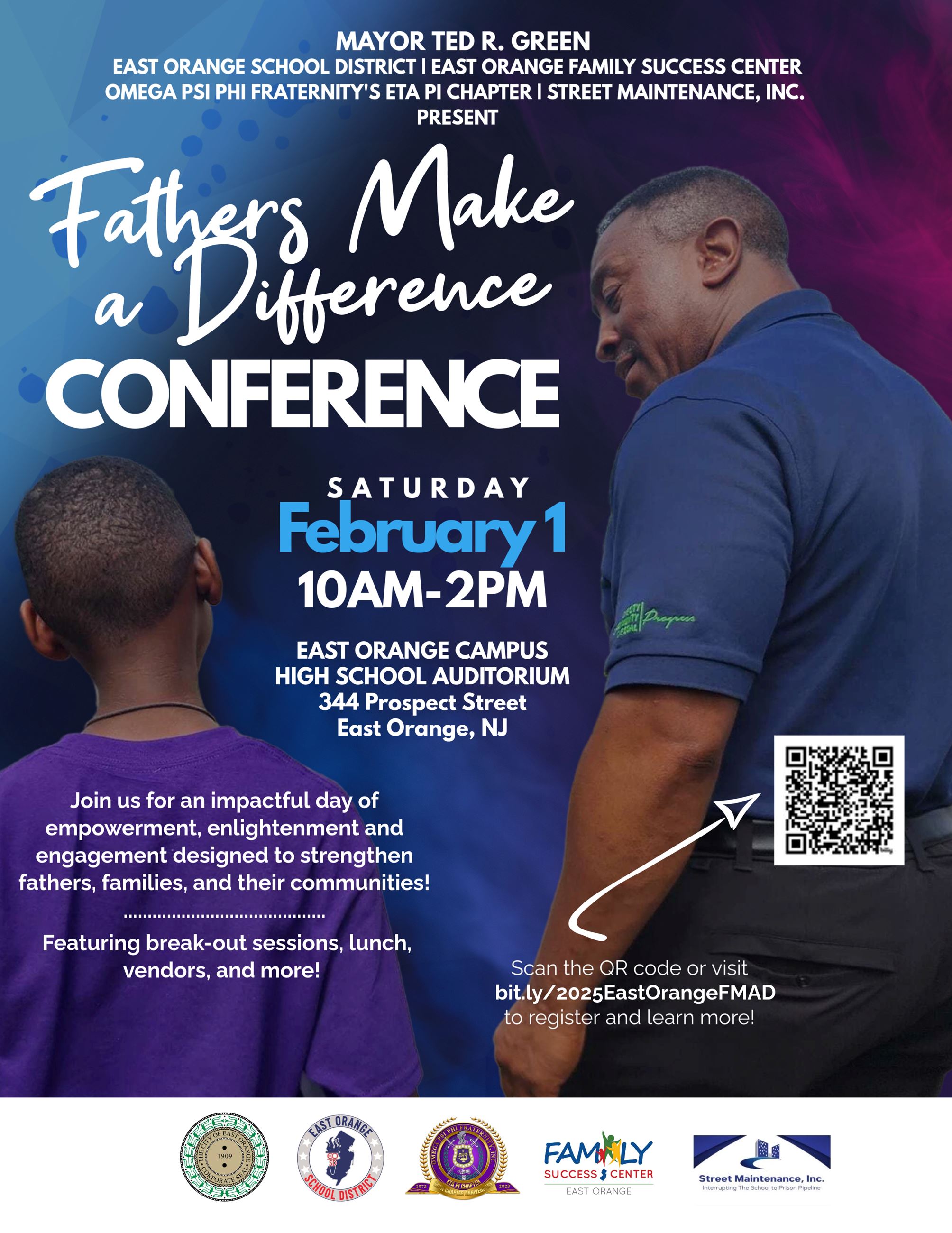 East Orange Hosts Fathers Make a Difference Conference